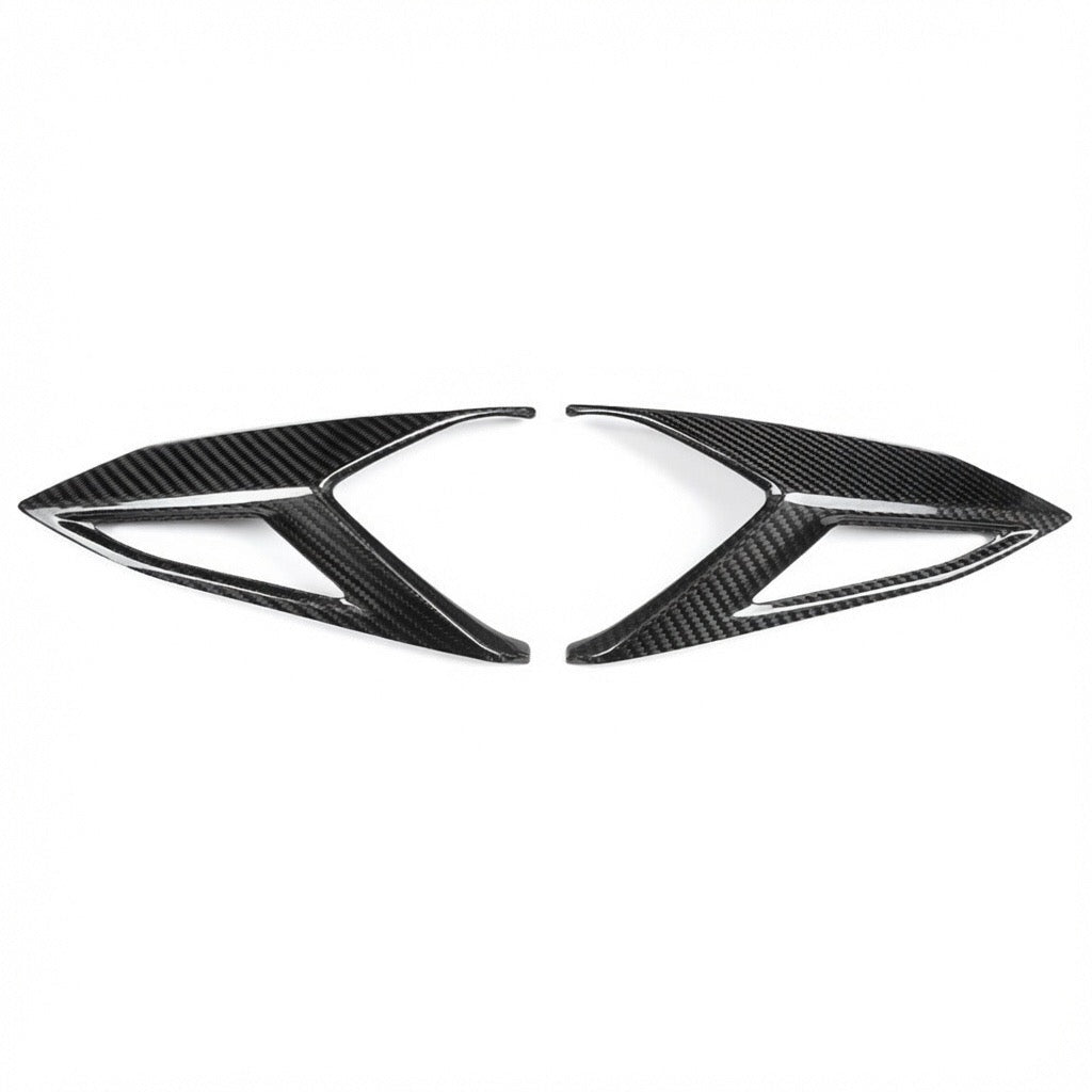 Chevrolet Corvette C8 Carbon Fiber Tail Light Side Frame Covers - Exotics Carbon Design