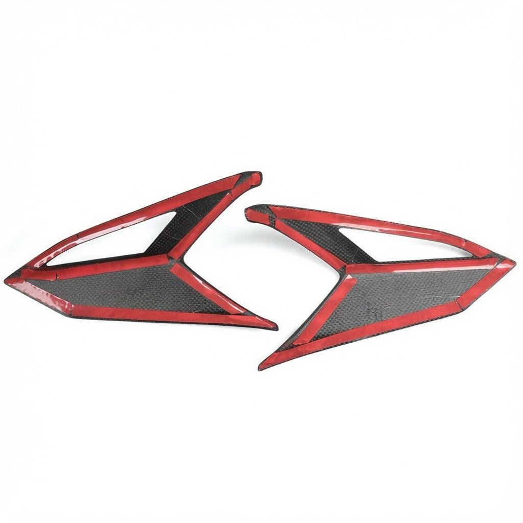 Chevrolet Corvette C8 Carbon Fiber Tail Light Side Frame Covers - Exotics Carbon Design