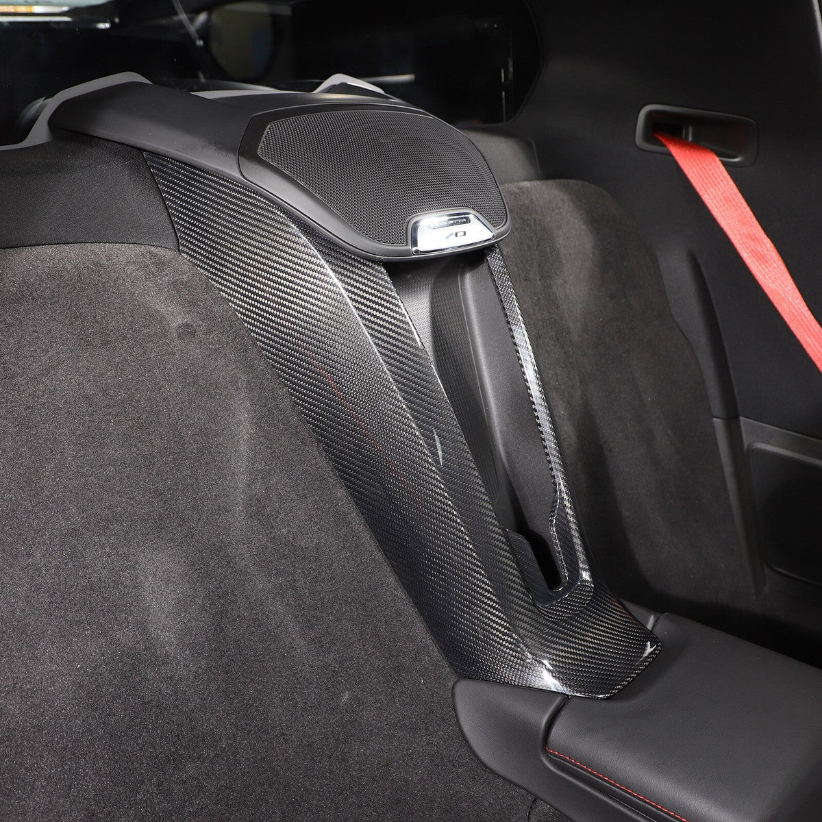 Chevrolet Corvette C8 Carbon Fiber Waterfall Panel Trim - Exotics Carbon Design