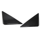 Chevrolet Corvette C8 – Carbon Fiber Window Side Triangle Panel Sticker - Exotics Carbon Design