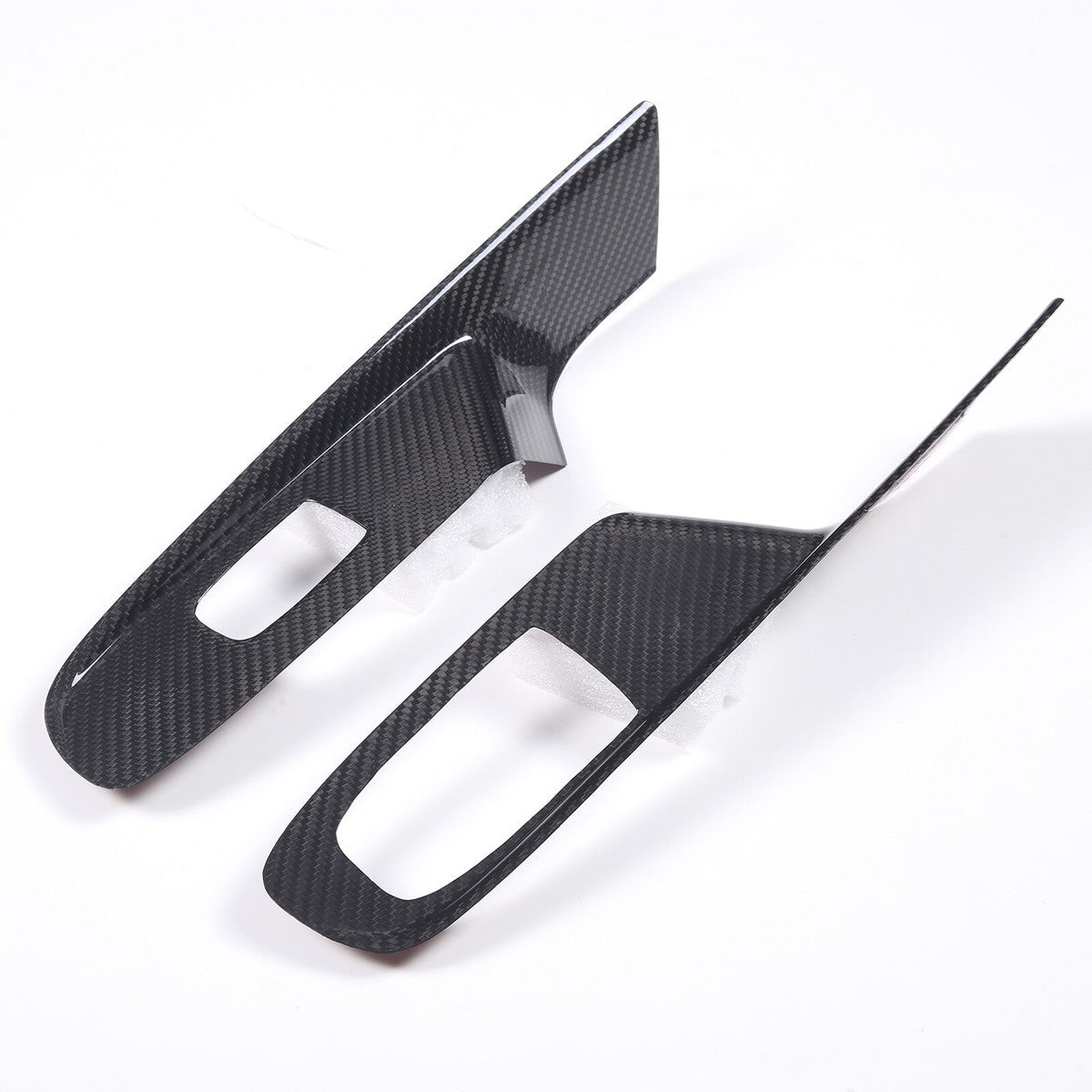 Chevrolet Corvette C8 Carbon Fiber Window Switch Trim Covers - Exotics Carbon Design