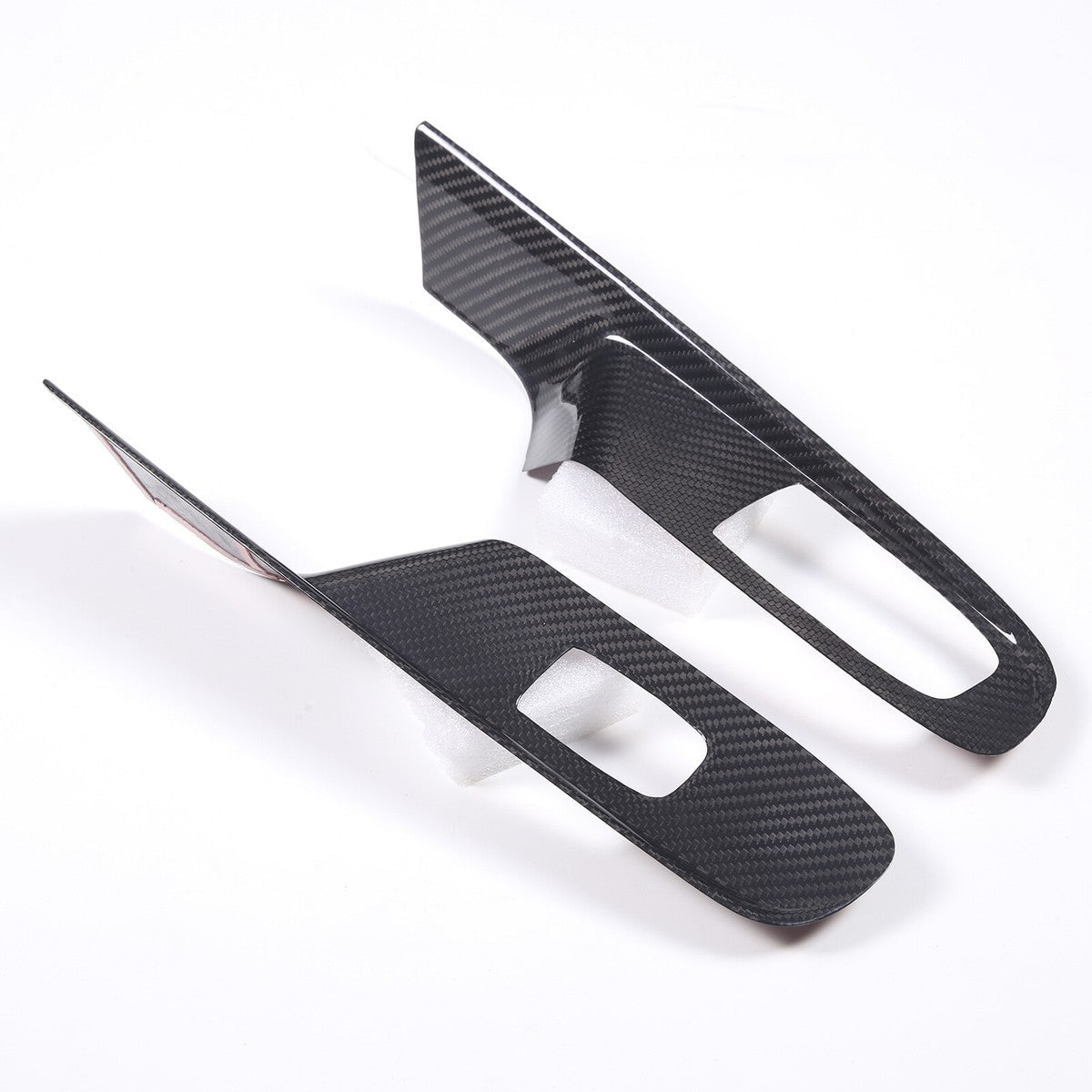 Chevrolet Corvette C8 Carbon Fiber Window Switch Trim Covers - Exotics Carbon Design