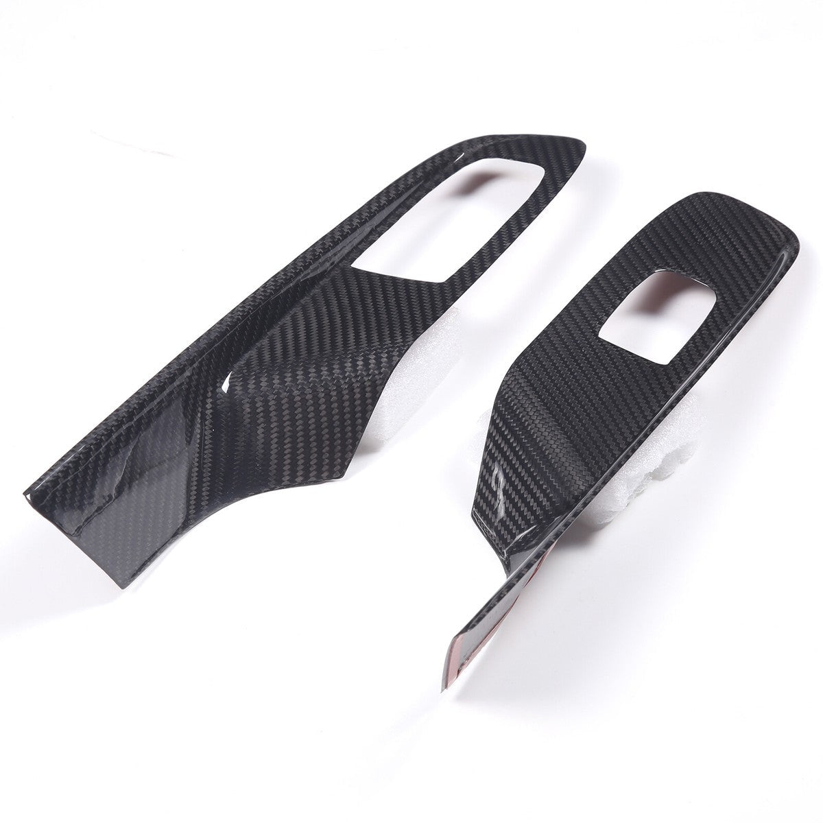 Chevrolet Corvette C8 Carbon Fiber Window Switch Trim Covers - Exotics Carbon Design