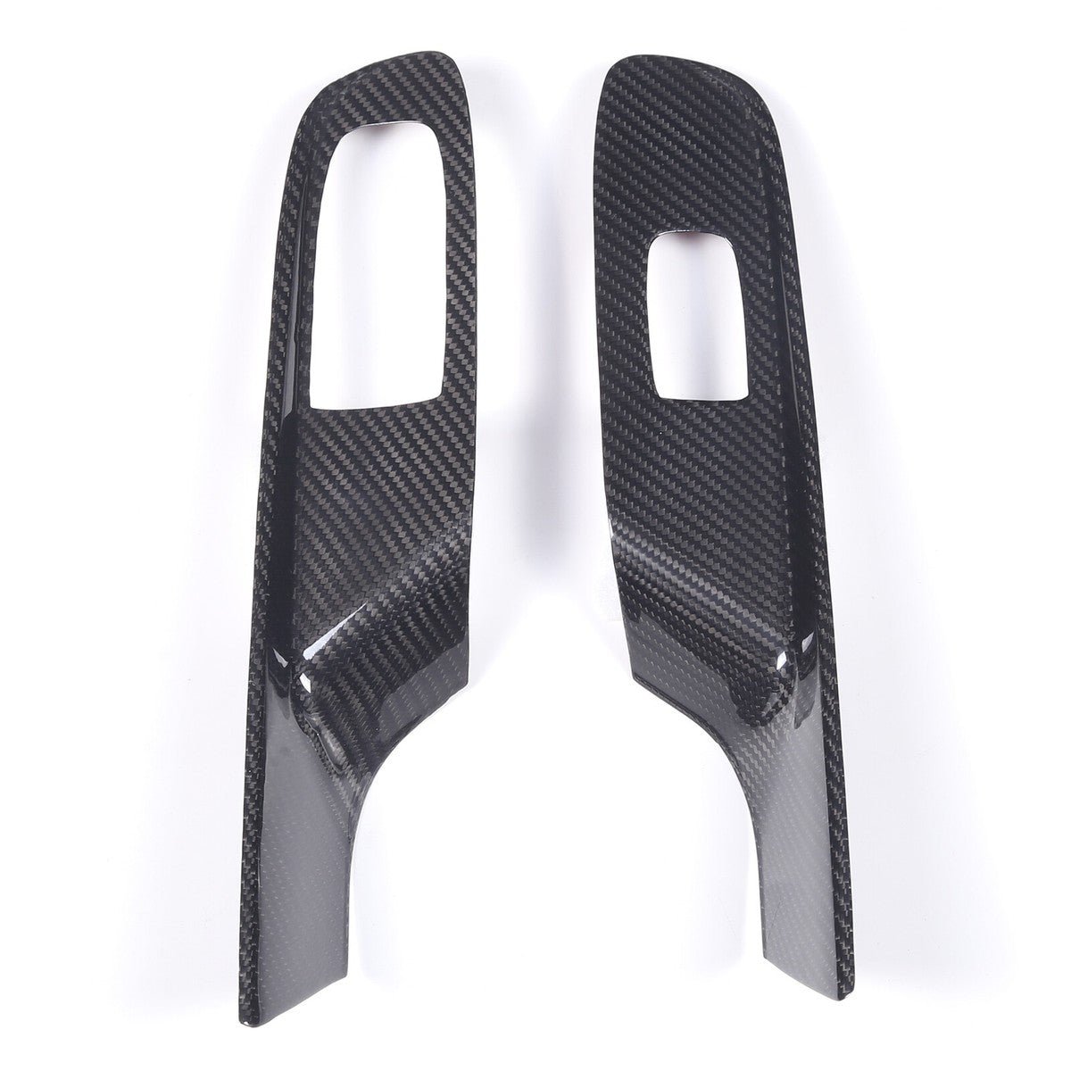 Chevrolet Corvette C8 Carbon Fiber Window Switch Trim Covers - Exotics Carbon Design