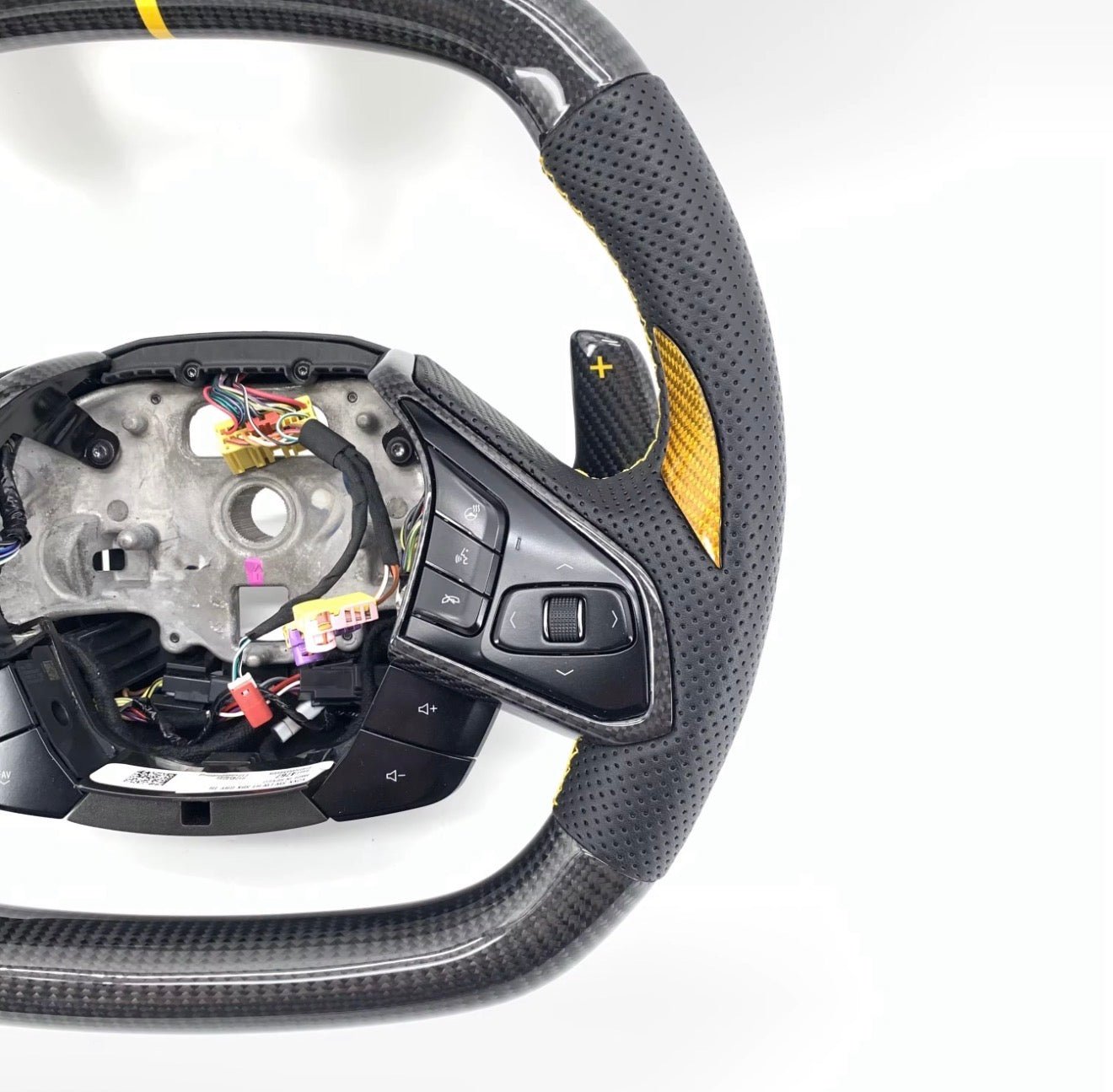 Chevrolet Corvette C8 Custom Steering Wheel - Exotics Carbon Design