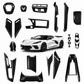 Chevrolet Corvette C8 Full Carbon Fiber Interior Kit - Exotics Carbon Design