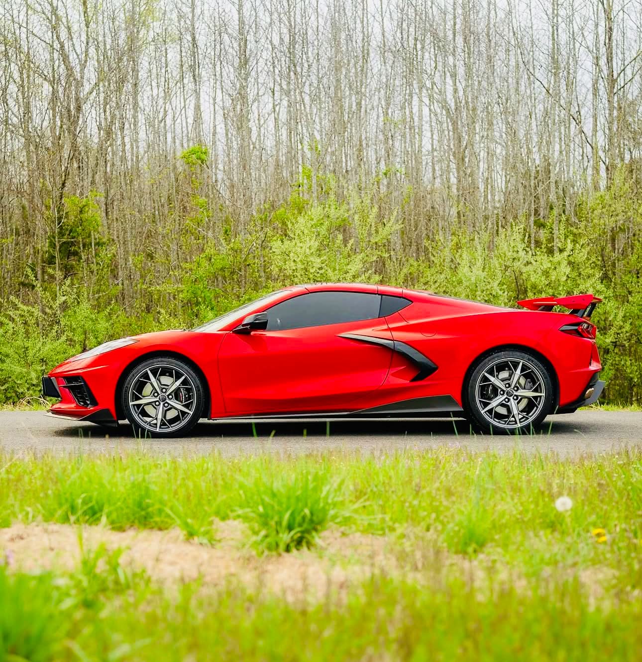 Chevrolet Corvette C8 - Full Gloss Black Body Kit - Exotics Carbon Design