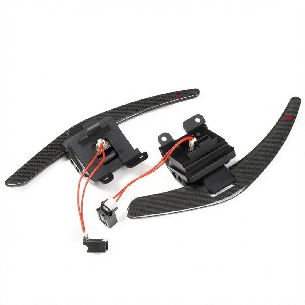 Chevrolet Corvette C8 - Magnetic Carbon Fiber Paddle Shifters (2020–2026) - Exotics Carbon Design