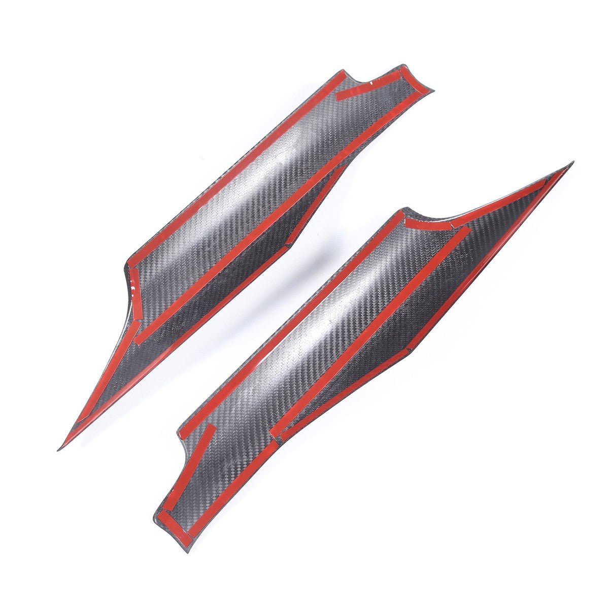 Chevrolet Corvette C8 Real Carbon Fiber Door Speaker Upper Trim Covers - Exotics Carbon Design