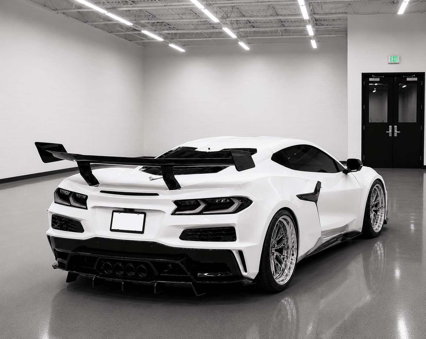 Chevrolet Corvette C8 - Smoked Tail Lights Cover - Exotics Carbon Design