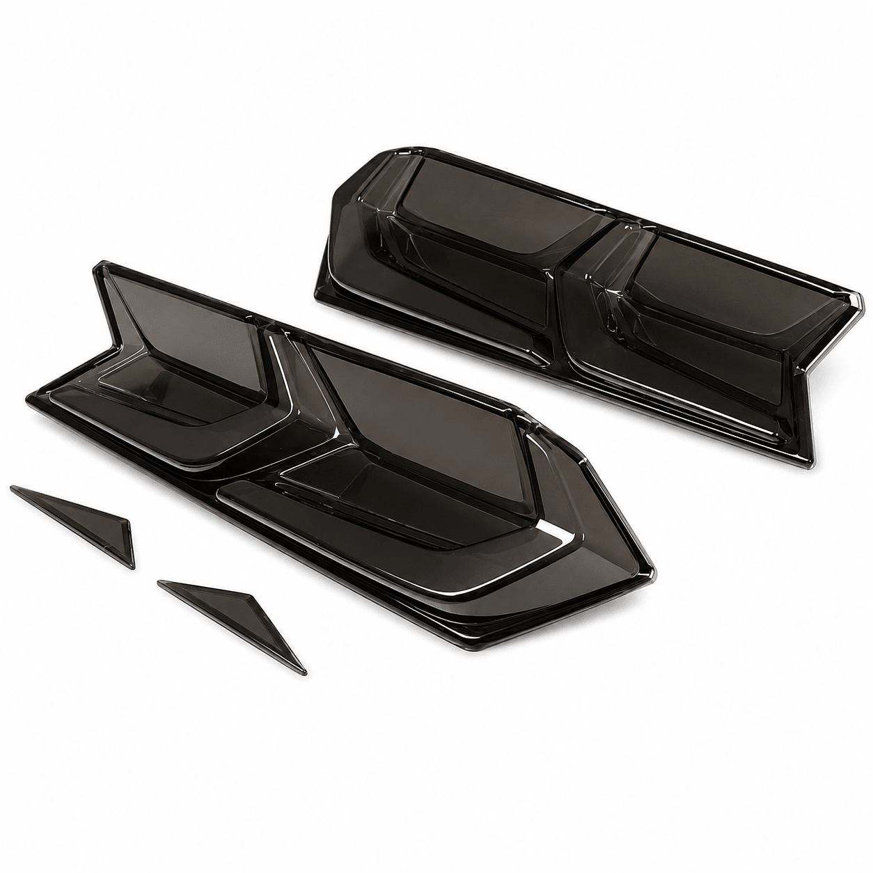 Chevrolet Corvette C8 - Tinted Tail Lights Covers - Exotics Carbon Design
