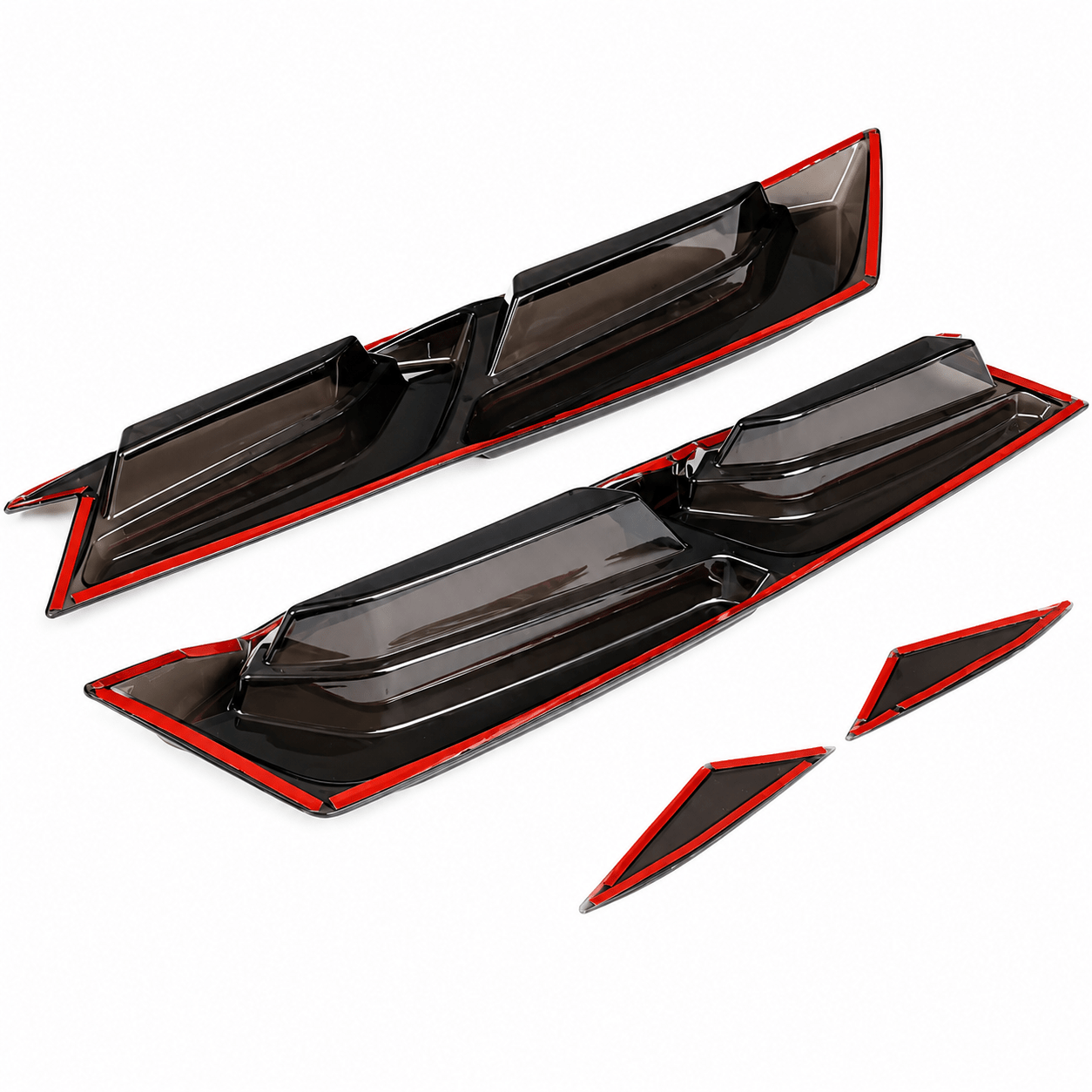 Chevrolet Corvette C8 - Tinted Tail Lights Covers - Exotics Carbon Design