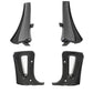 Chevrolet Corvette C8 Z06 & E-Ray - Carbon Fiber Extended Splash Guards (2023–2026) - Exotics Carbon Design