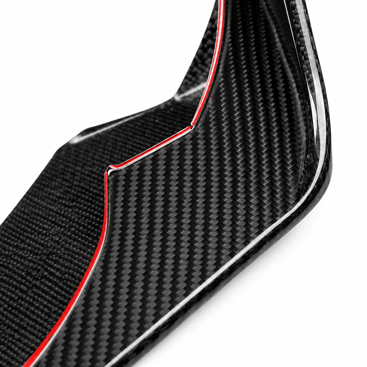 Chevrolet Corvette C8 Z06 & E-Ray Carbon Fiber Rear Diffuser Side Blades - Exotics Carbon Design