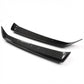 Chevrolet Corvette C8 Z06, E-Ray & ZR1 Carbon Fiber Spoiler Wicker Extensions - Exotics Carbon Design