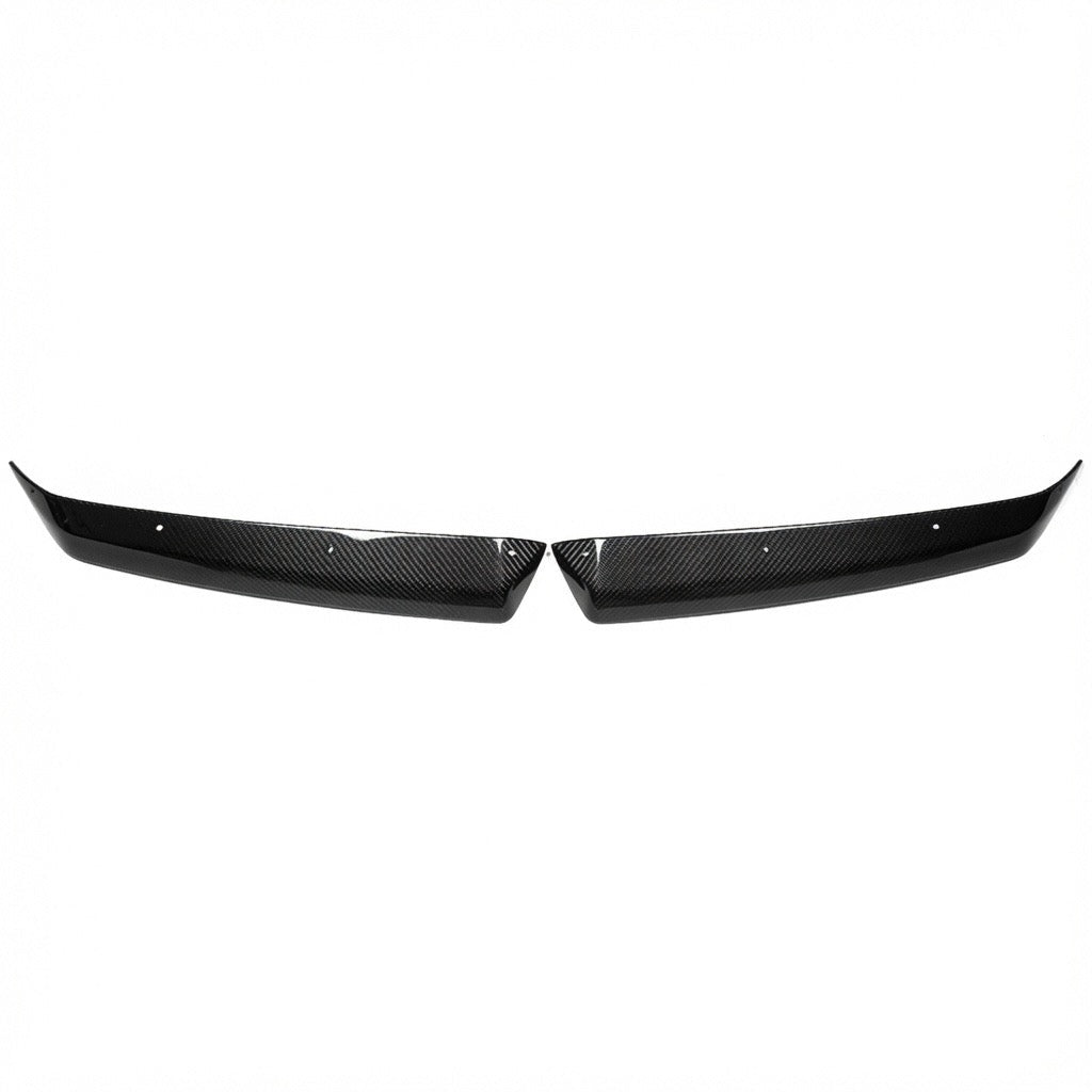 Chevrolet Corvette C8 Z06, E-Ray & ZR1 Carbon Fiber Spoiler Wicker Extensions - Exotics Carbon Design