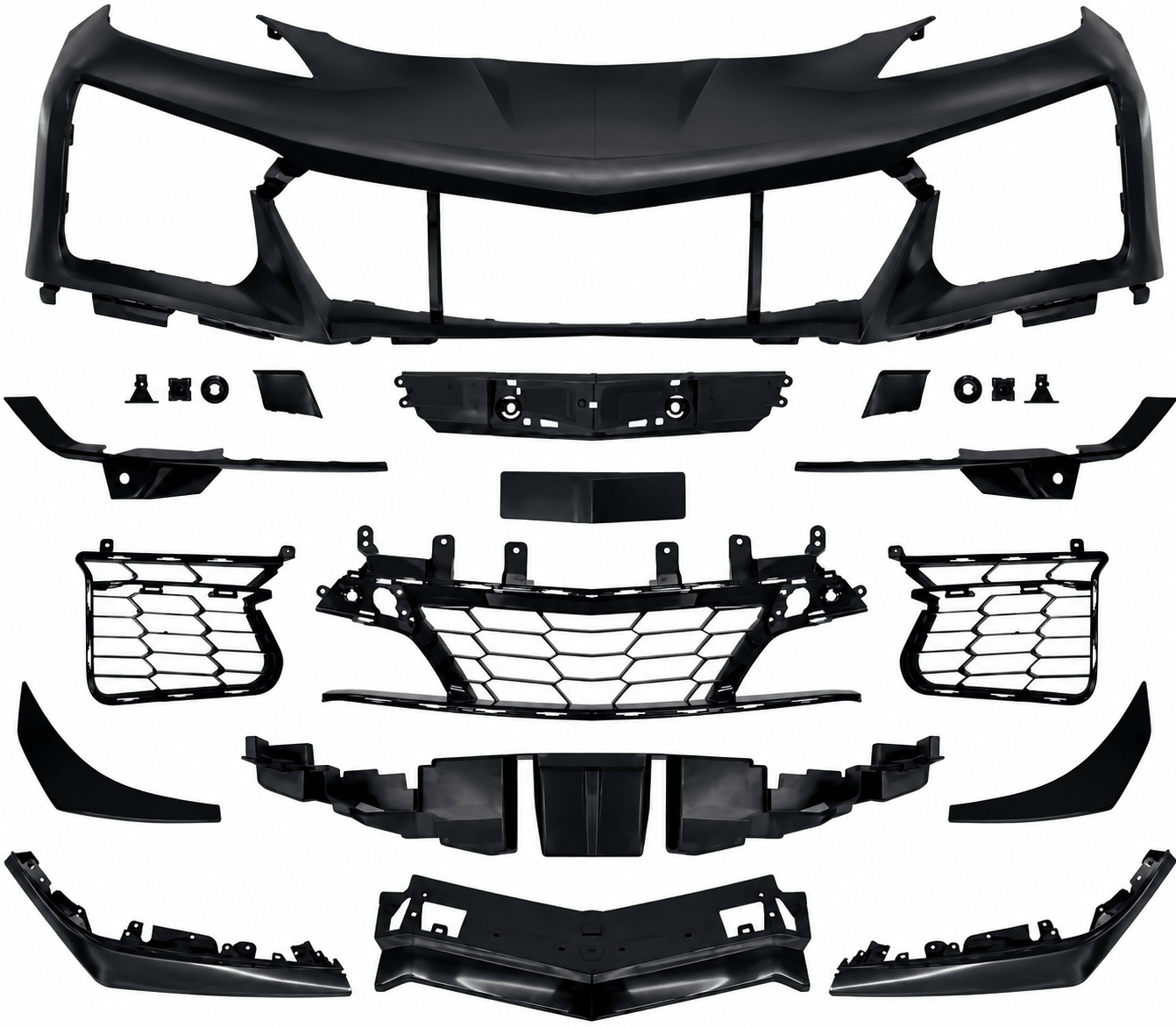 Chevrolet Corvette C8 - Z06-Style Full Conversion Body Kit - Exotics Carbon Design