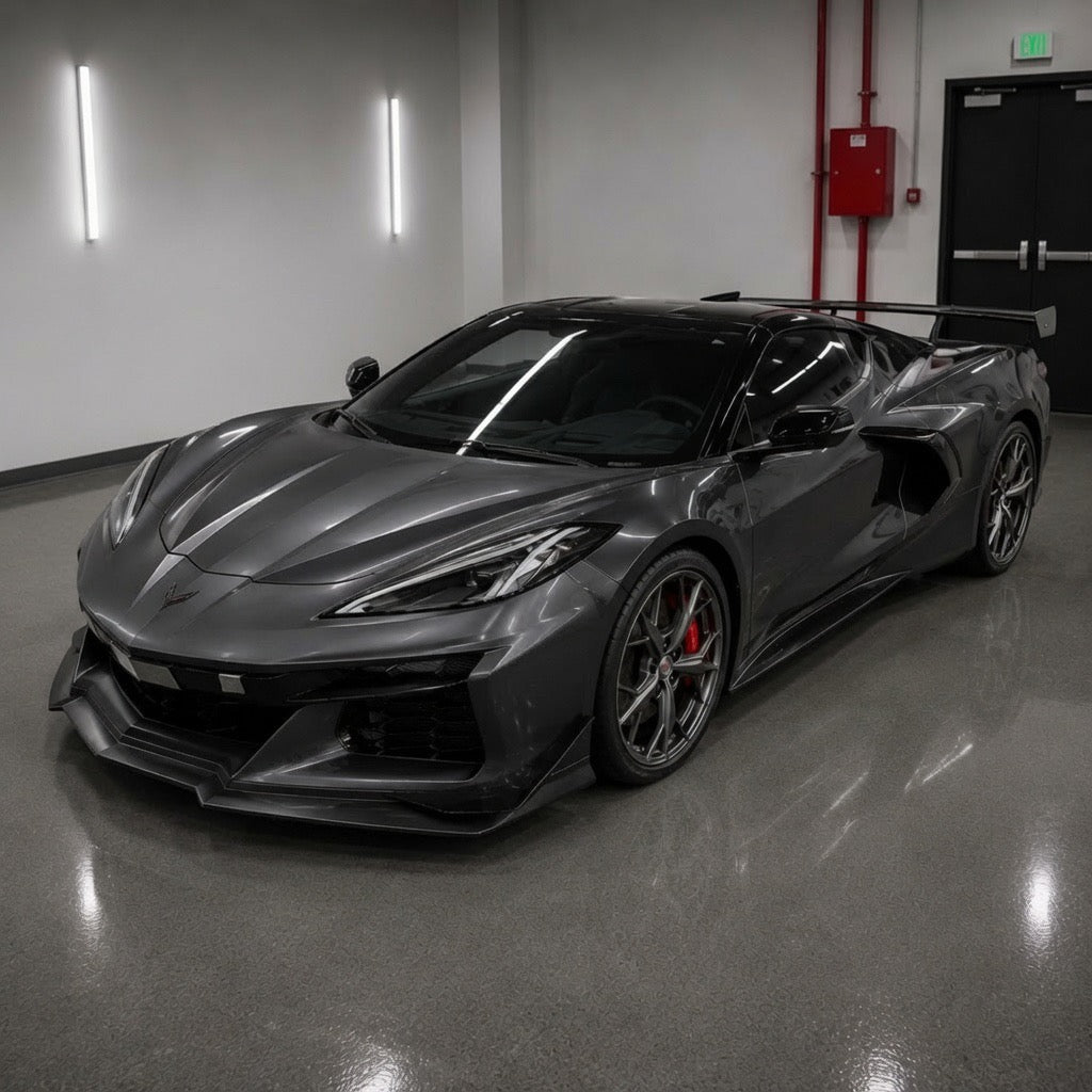 Chevrolet Corvette C8 - Z06-Style Full Conversion Body Kit - Exotics Carbon Design
