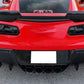 Corvette C7 (2014–2019) - Tail Light Blackout Covers - Exotics Carbon Design
