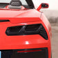 Corvette C7 (2014–2019) - Tail Light Blackout Covers - Exotics Carbon Design