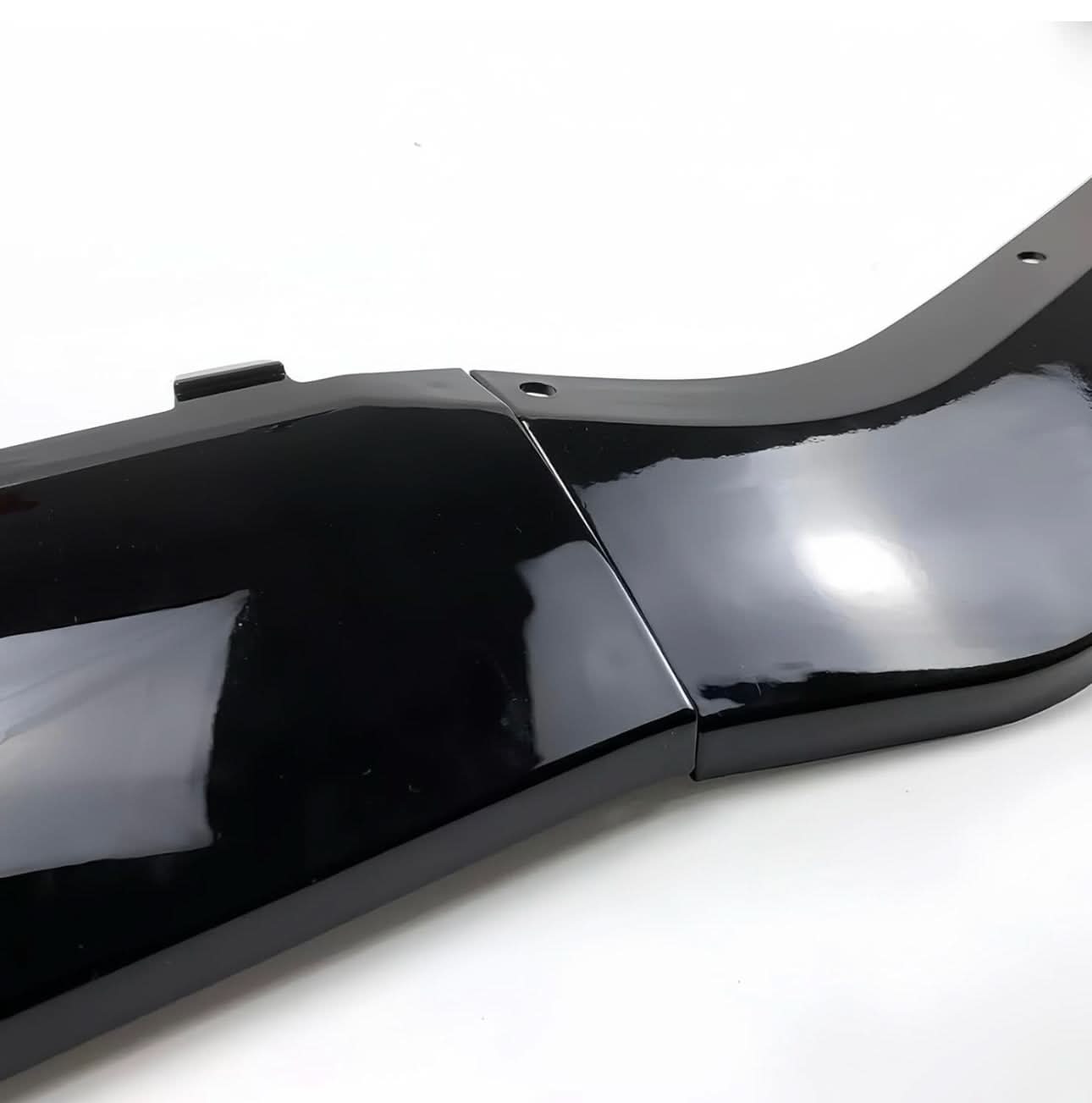 Corvette C7 - Gloss Black ZR1 Style Front Lip - Exotics Carbon Design