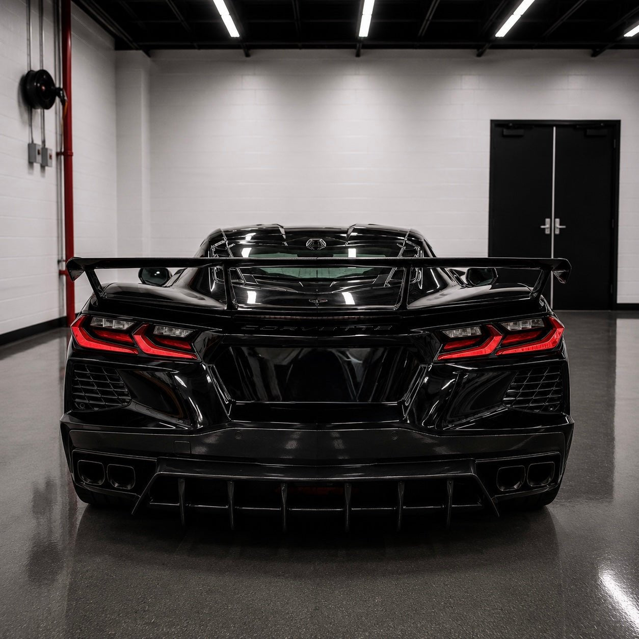 Corvette C8 (2020–2024) – Full Carbon Fiber Aero Kit - Exotics Carbon Design