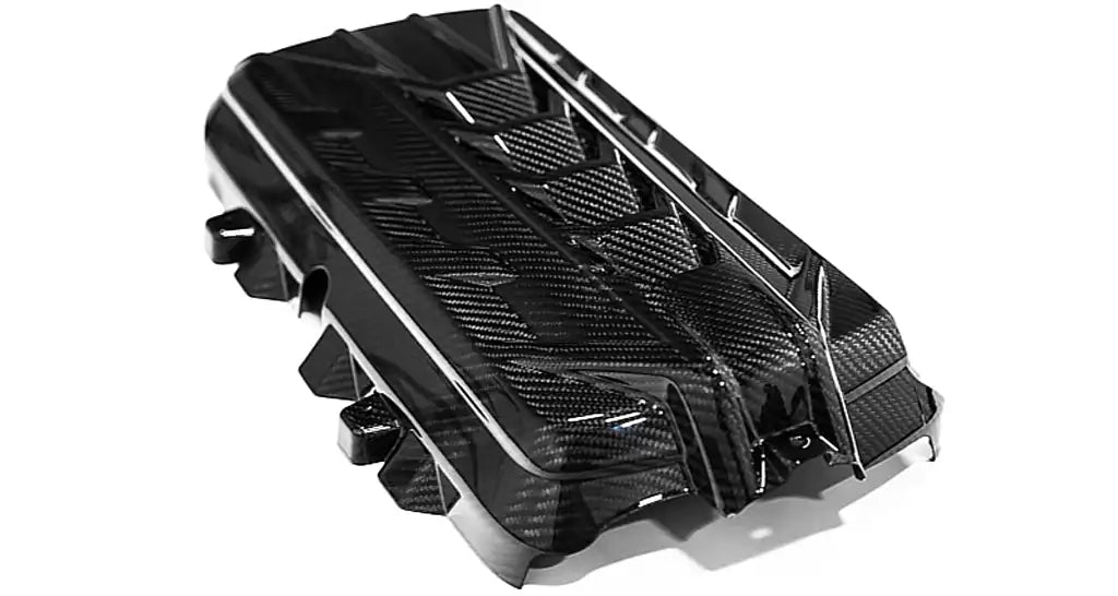 Corvette C8 (2020–2025) - Carbon Fiber Engine Cover - Exotics Carbon Design