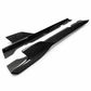 Corvette C8 AD Style Carbon Fiber Side Skirts - Exotics Carbon Design