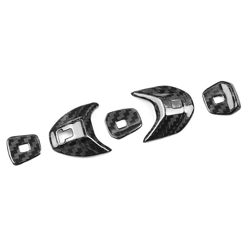 Corvette C8 - Carbon Fiber Center Console Button Stickers - Exotics Carbon Design