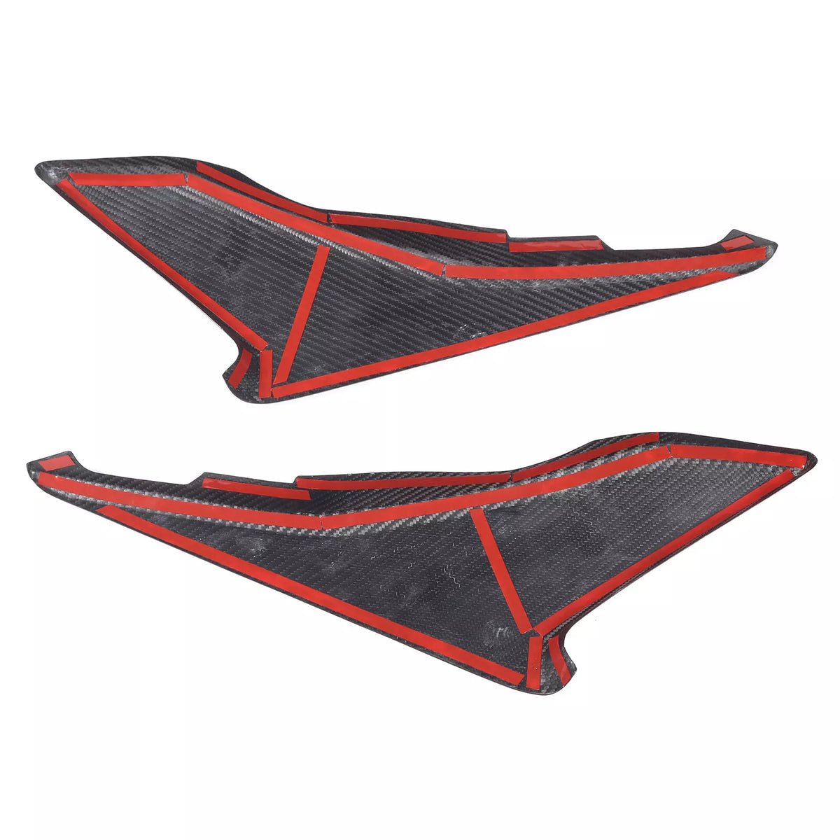 Corvette C8 Carbon Fiber Door Panel Trim Set - Exotics Carbon Design