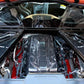 Corvette C8 - Carbon Fiber Engine Cover & Side Panels 3 - Piece Set - Exotics Carbon Design