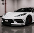 Corvette C8 Carbon Fiber Front Bumper Canards - Exotics Carbon Design