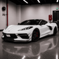 Corvette C8 Carbon Fiber Front Bumper Canards - Exotics Carbon Design