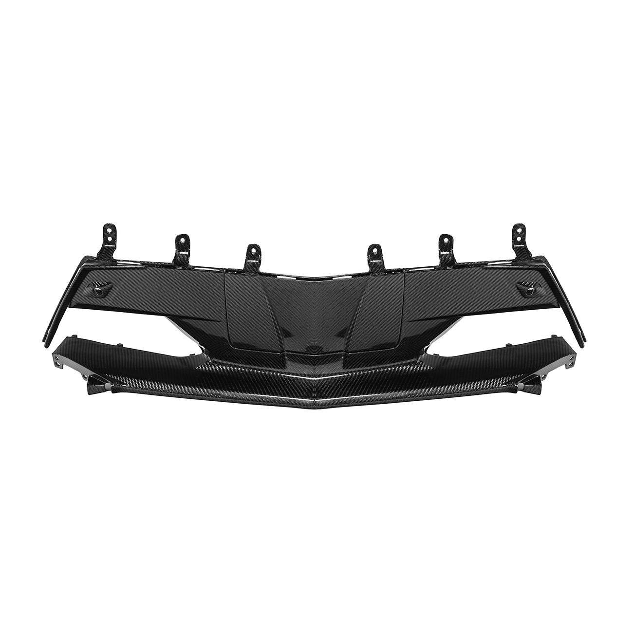 Corvette C8 - Carbon Fiber Front Fascia Panel - Exotics Carbon Design