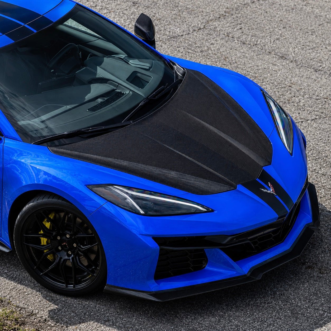 Corvette C8 - Carbon Fiber Hood - Exotics Carbon Design
