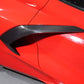 Corvette C8 Carbon Fiber Side Fender Vent Trim Covers - Exotics Carbon Design