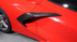 Corvette C8 Carbon Fiber Side Fender Vent Trim Covers - Exotics Carbon Design