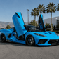 Corvette C8 - T.P Style Carbon Fiber Side Skirts - Exotics Carbon Design