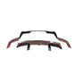 Corvette C8 Z06 - AM Style Carbon Fiber Rear Diffuser - Exotics Carbon Design