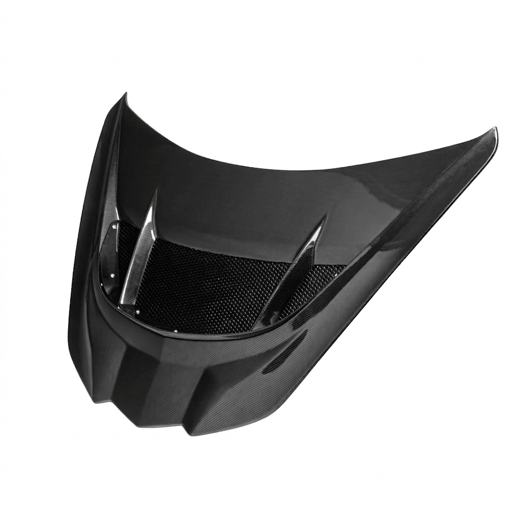 Corvette C8 Z06 – Carbon Fiber Front Vented Hood - Exotics Carbon Design