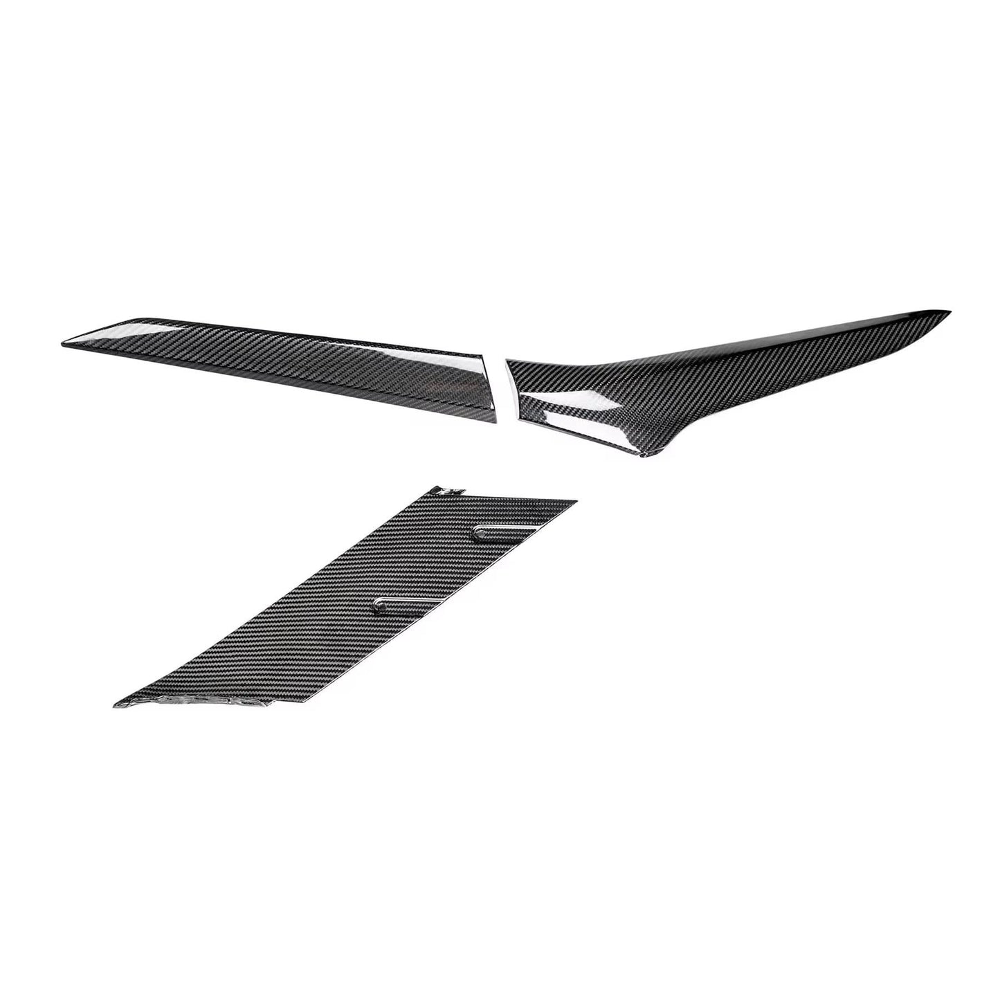 Corvette C8 Z06 & E - Ray - 3 Piece Carbon Fiber Side Intake Vents - Exotics Carbon Design