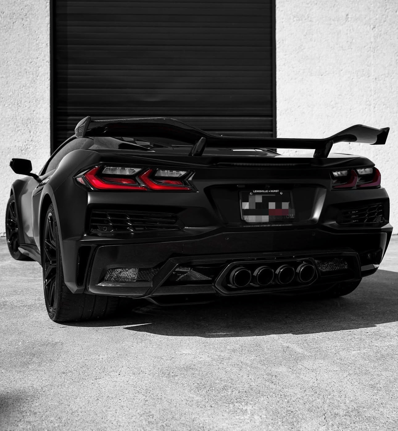 Corvette C8 ZR1 Style Carbon Fiber Wing – Stingray / Z06 / E - Ray - Exotics Carbon Design