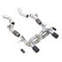 CPST-Race Downpipes & Catback Exhaust System - Maserati MC20 - Exotics Carbon Design