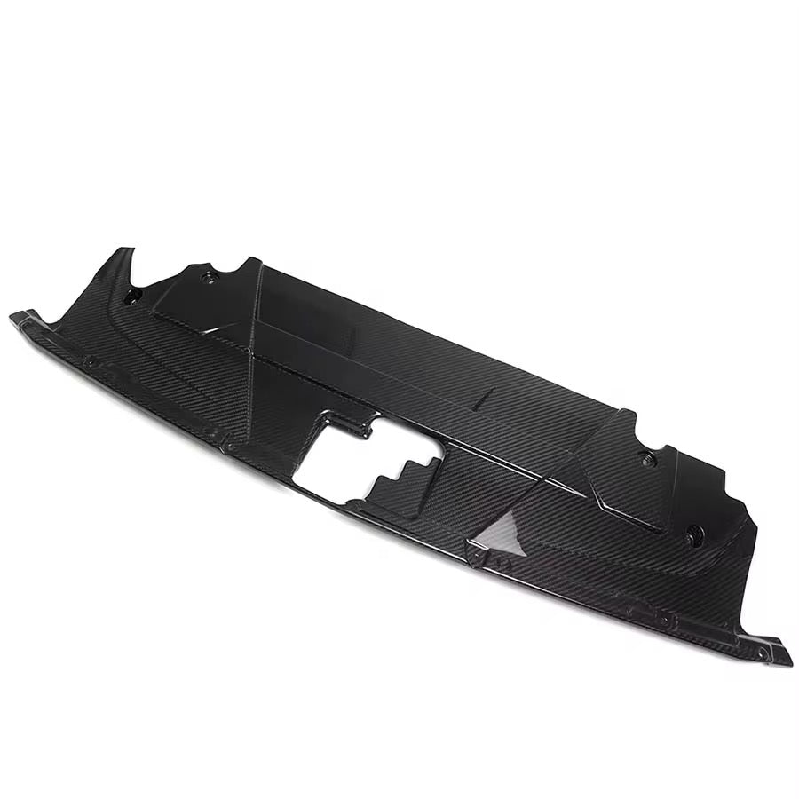 Direct Replacement Carbon Fiber Radiator Shroud for 2024+ Ford Mustang - Exotics Carbon Design