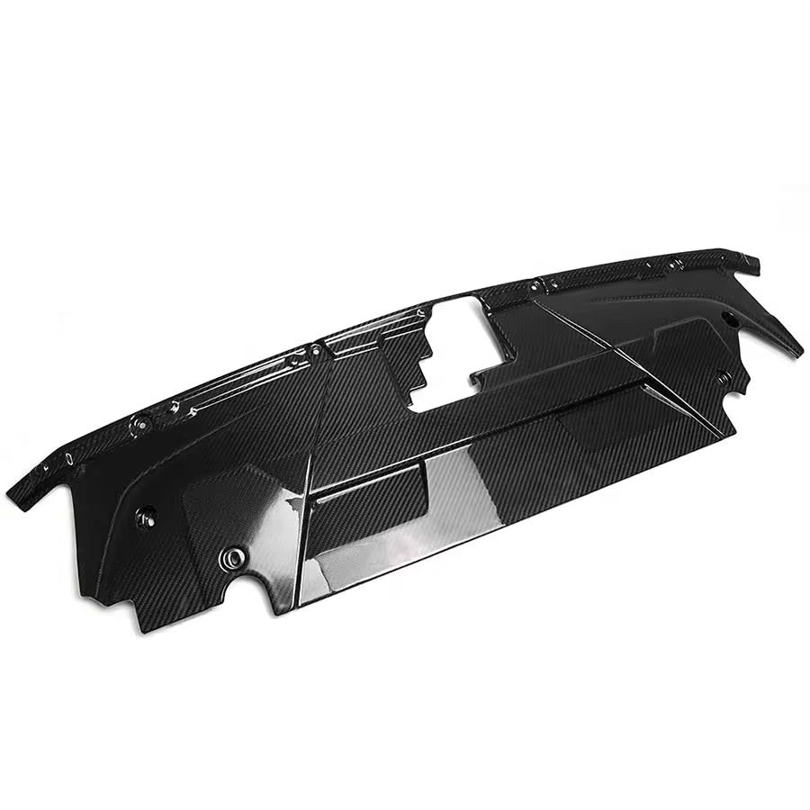 Direct Replacement Carbon Fiber Radiator Shroud for 2024+ Ford Mustang - Exotics Carbon Design