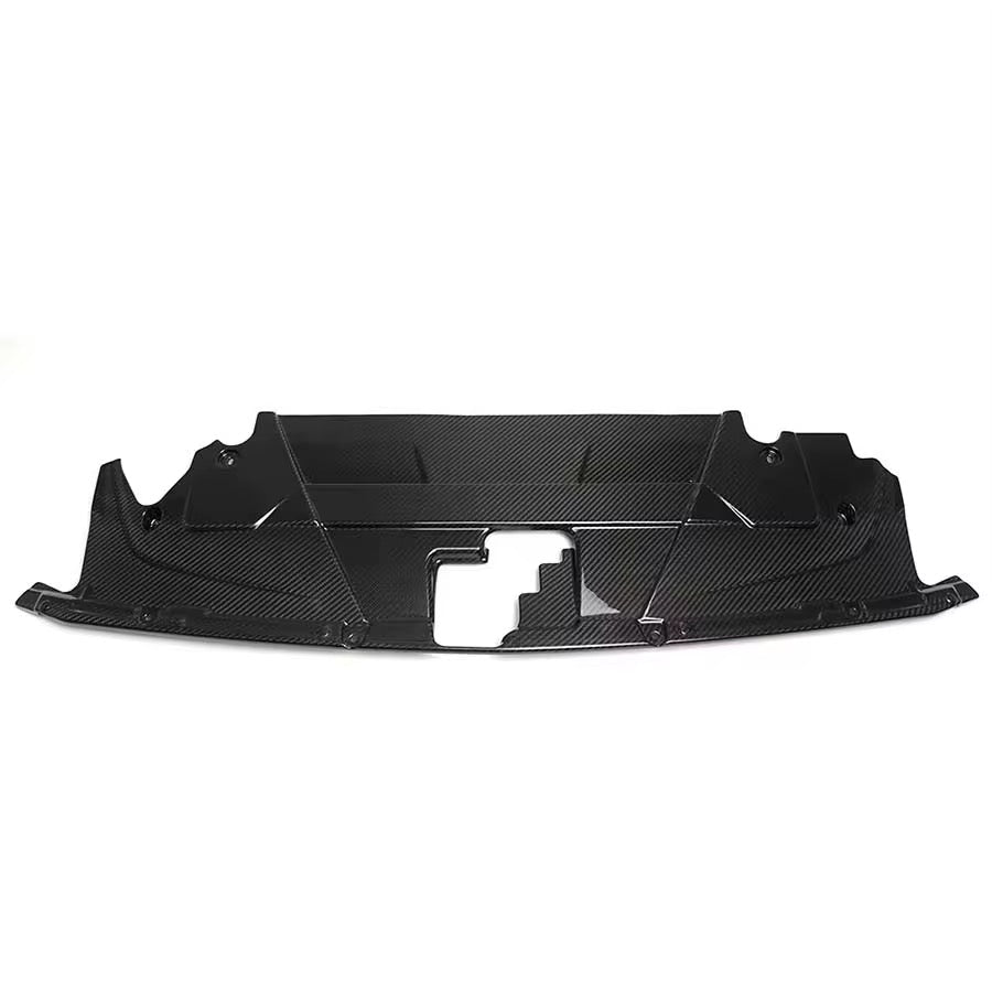 Direct Replacement Carbon Fiber Radiator Shroud for 2024+ Ford Mustang - Exotics Carbon Design