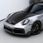 Dry Carbon Fiber Front Bumper Splitter – Porsche 911 992 Turbo / Turbo S - Exotics Carbon Design