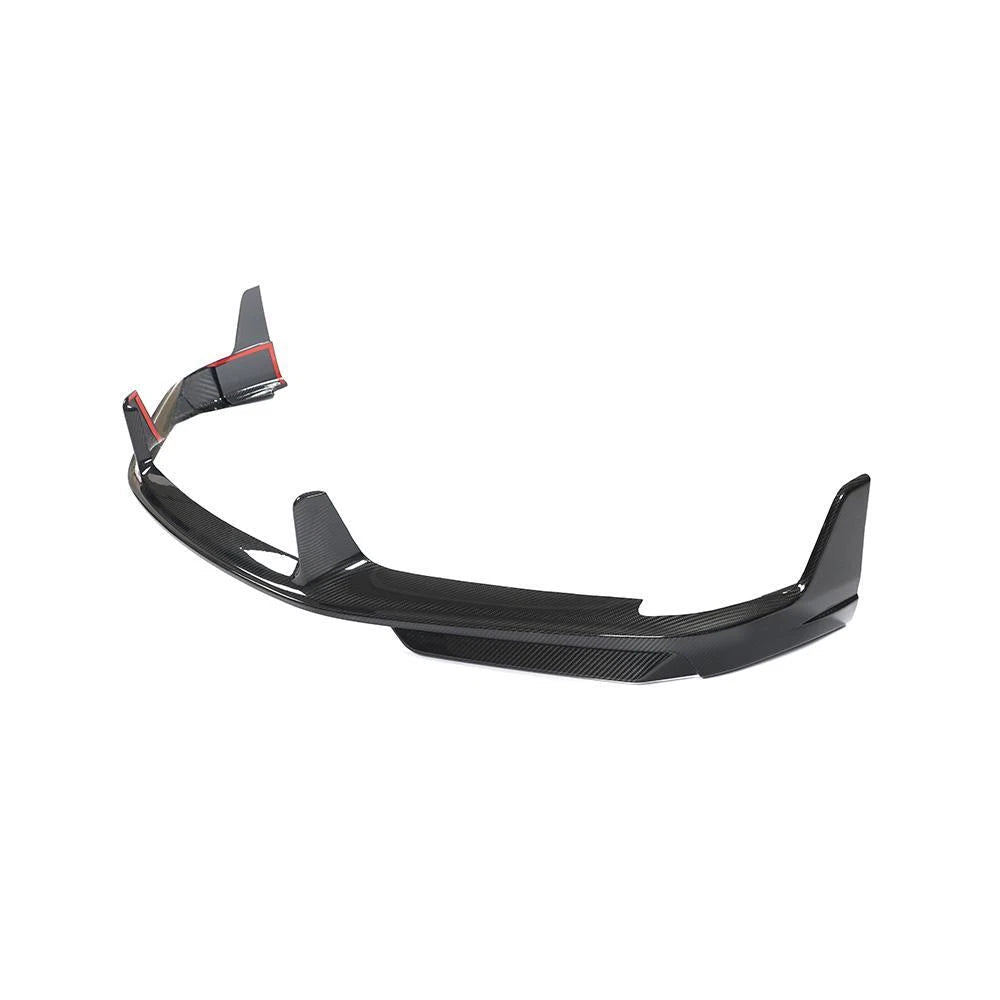 DRY CARBON FIBER FRONT LIP – Porsche 911 992 Turbo / Turbo S (2020–2025) - Exotics Carbon Design