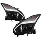 Dynamic Sequential LED Projector Headlights - 2009-2017 Nissan GT-R R35 Upgrade - Exotics Carbon Design