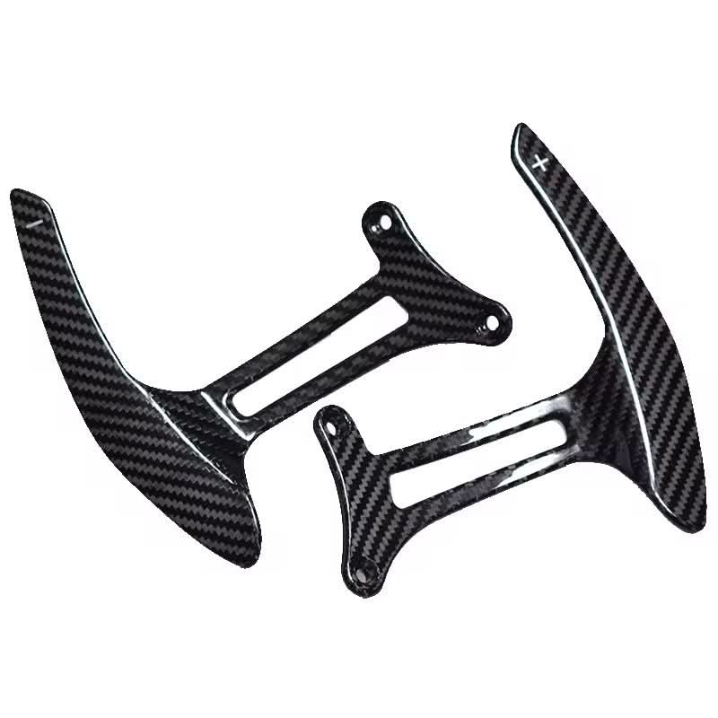Exotic Carbon Fiber Pedal Shifters - Ferrari 488 / F8 Tributo - Exotics Carbon Design